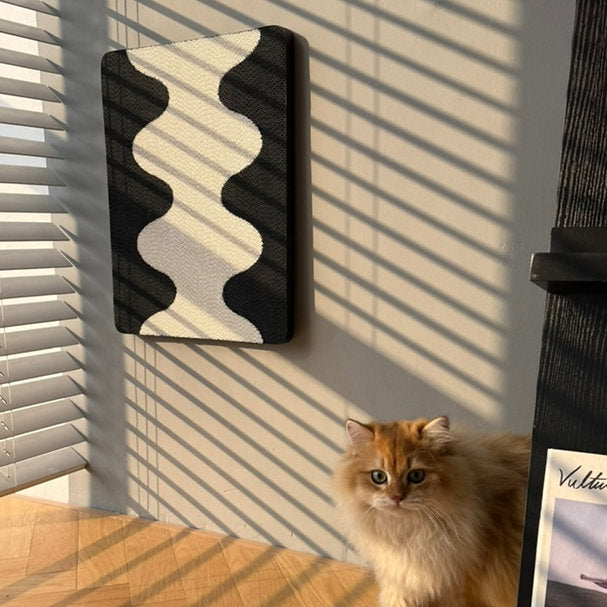 Momoland Coral Modern Wall-Mounted Cat Scratching Board / Cat Scratch Pad
