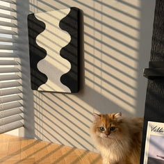 Momoland Coral Modern Wall-Mounted Cat Scratching Board / Cat Scratch Pad